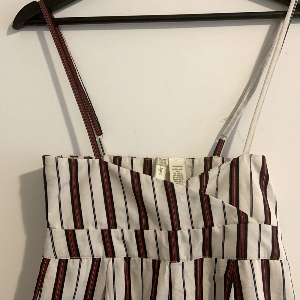 High-Waist wide leg pants with straps!
